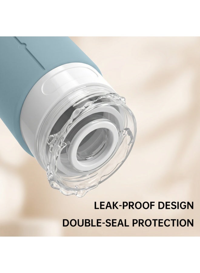 19pack Travel Bottles for Toiletries,  TSA Approved Silicone Travel Containers for Toiletries, Leak Proof Refillable Liquid 3oz 2oz Travel Essentials For Shampoo Conditioner Lotion - Image 3